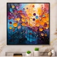 thumbnail image 1 of Designart "Light Dance" Abstract Collages Floater Framed Wall Decor, 1 of 7