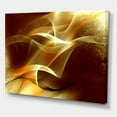 thumbnail image 1 of Designart 'Light Yellow Abstract Fractal Design ' Large Abstract Canvas Art, 1 of 3