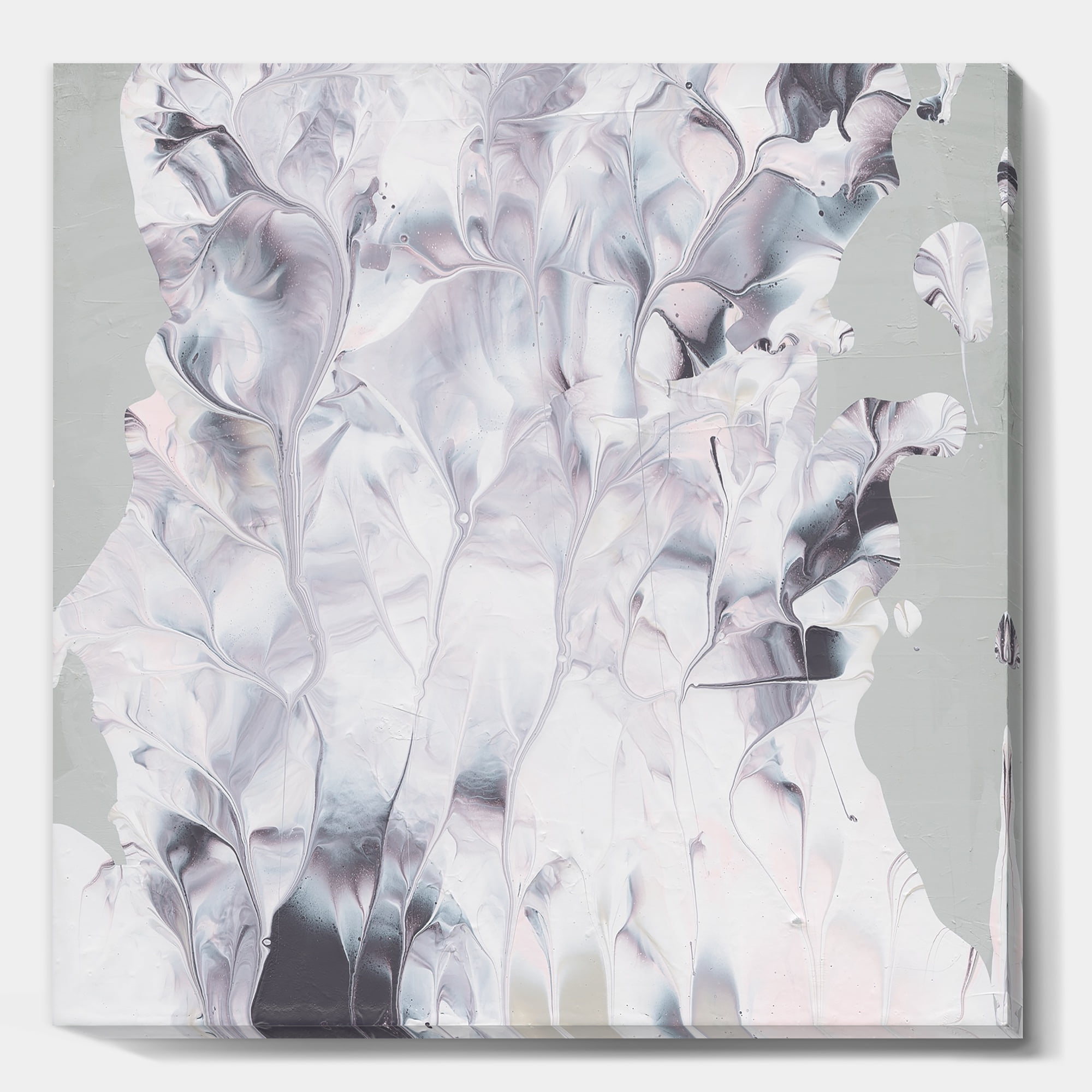 Designart 'Light and Shadow II' Modern Farmhouse Canvas Artwork