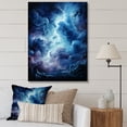 thumbnail image 1 of Designart "Lightning Electric Euphony II" Landscape & Nature Canvas Art Print, 1 of 5