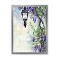 thumbnail image 1 of Designart 'Lilac Tree Lantern Vintage Impression' Traditional Framed Art Print, 1 of 4