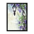 thumbnail image 1 of Designart 'Lilac Tree Lantern Vintage Impression' Traditional Framed Art Print, 1 of 4
