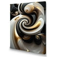 thumbnail image 1 of Designart Liquid White Stained Glass III Canvas Wall Art, 1 of 5