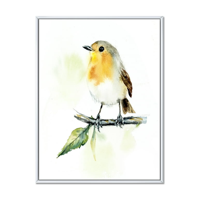 Robin Framed Giclee outlet Print