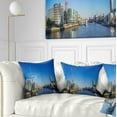 thumbnail image 1 of Designart London Panoramic Shot - Cityscape Photo Throw Pillow - 18x18, 1 of 5