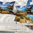 thumbnail image 1 of Designart Long View of Seven Rila Lakes - Landscape Printed Throw Pillow - 12x20, 1 of 5
