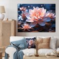 thumbnail image 1 of Designart "Lotus Serenity Symbol of Purity I" Floral Wall Decor, 1 of 5