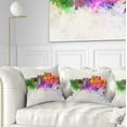 thumbnail image 1 of Designart Louisville Skyline - Cityscape Throw Pillow - 18x18, 1 of 5
