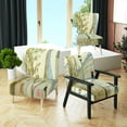 thumbnail image 1 of Designart "Love In Paris V" Upholstered Romantic French Country Accent Chair - Arm Chair, 1 of 5