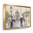 thumbnail image 1 of Designart ' Love in Paris I ' Romantic French Country Framed Canvas, 1 of 3