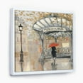 thumbnail image 1 of Designart ' Love in Paris IV ' Romantic French Country Framed Canvas, 1 of 3