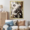 thumbnail image 1 of Designart "Loving Koala in Minimalist Tree Setting III" Animals Framed Wall Art - Traditional Grey Koala Living Room Framed Canvas Art, 1 of 6