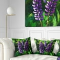 thumbnail image 1 of Designart Lupin Flowers - Floral Throw Pillow - 16x16, 1 of 5
