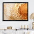 thumbnail image 1 of Designart "Lush Vortex In Copper And Gold" Abstract Spirals Picture Framed Wall Decor, 1 of 5