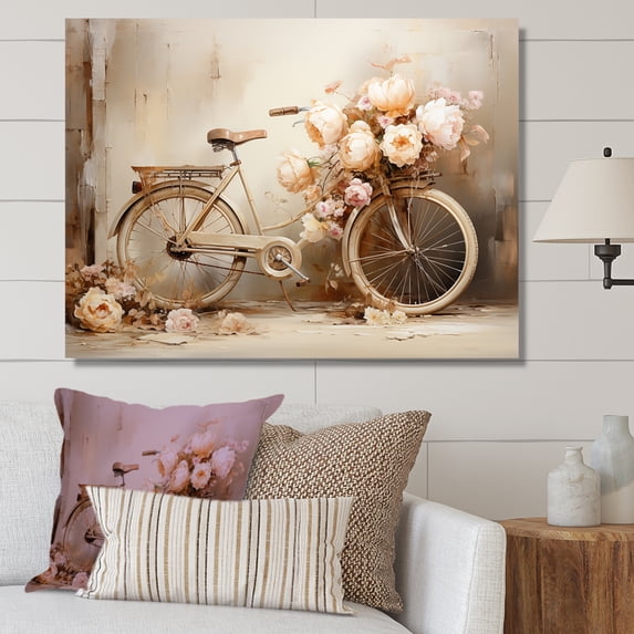 Designart "Lustrous Gem Cycling" Bicycle Canvas Prints