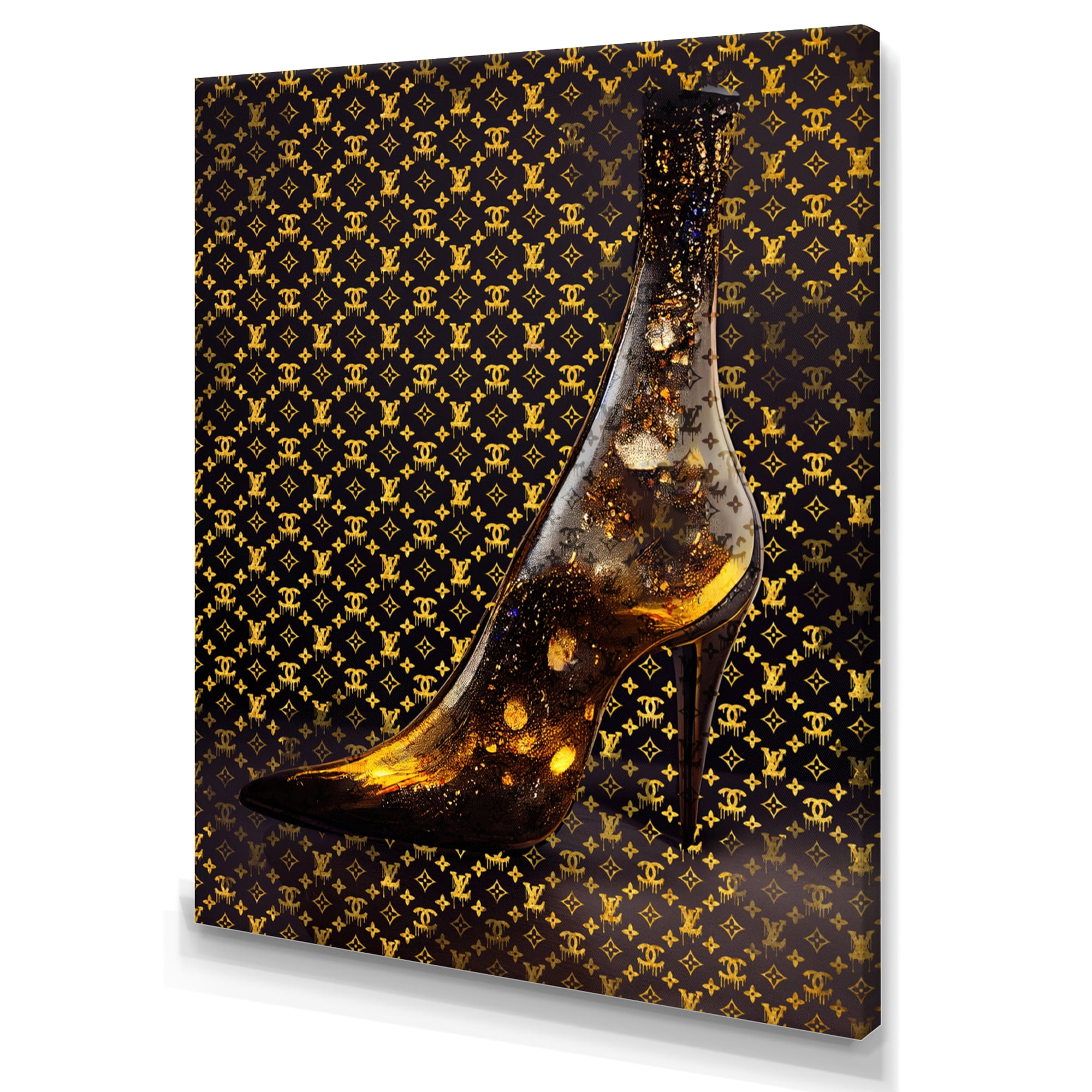 Designart Luxurious Stilettos II Canvas Wall Art