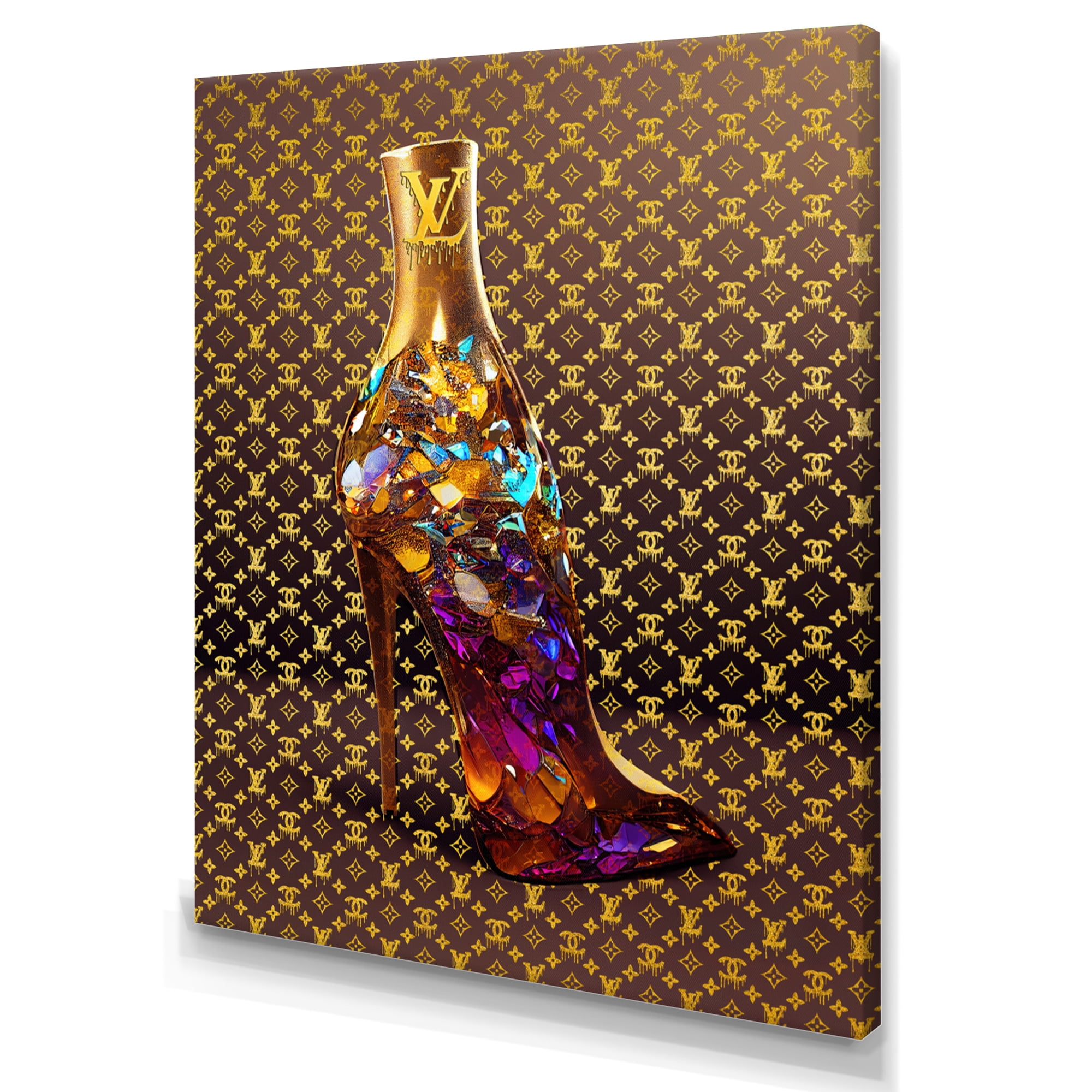 Designart Luxurious Stilettos III Canvas Wall Art