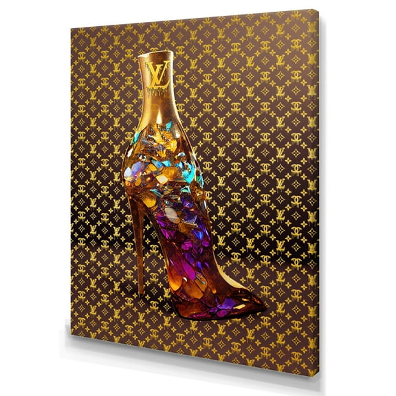 Designart Luxurious Stilettos III Canvas Wall Art