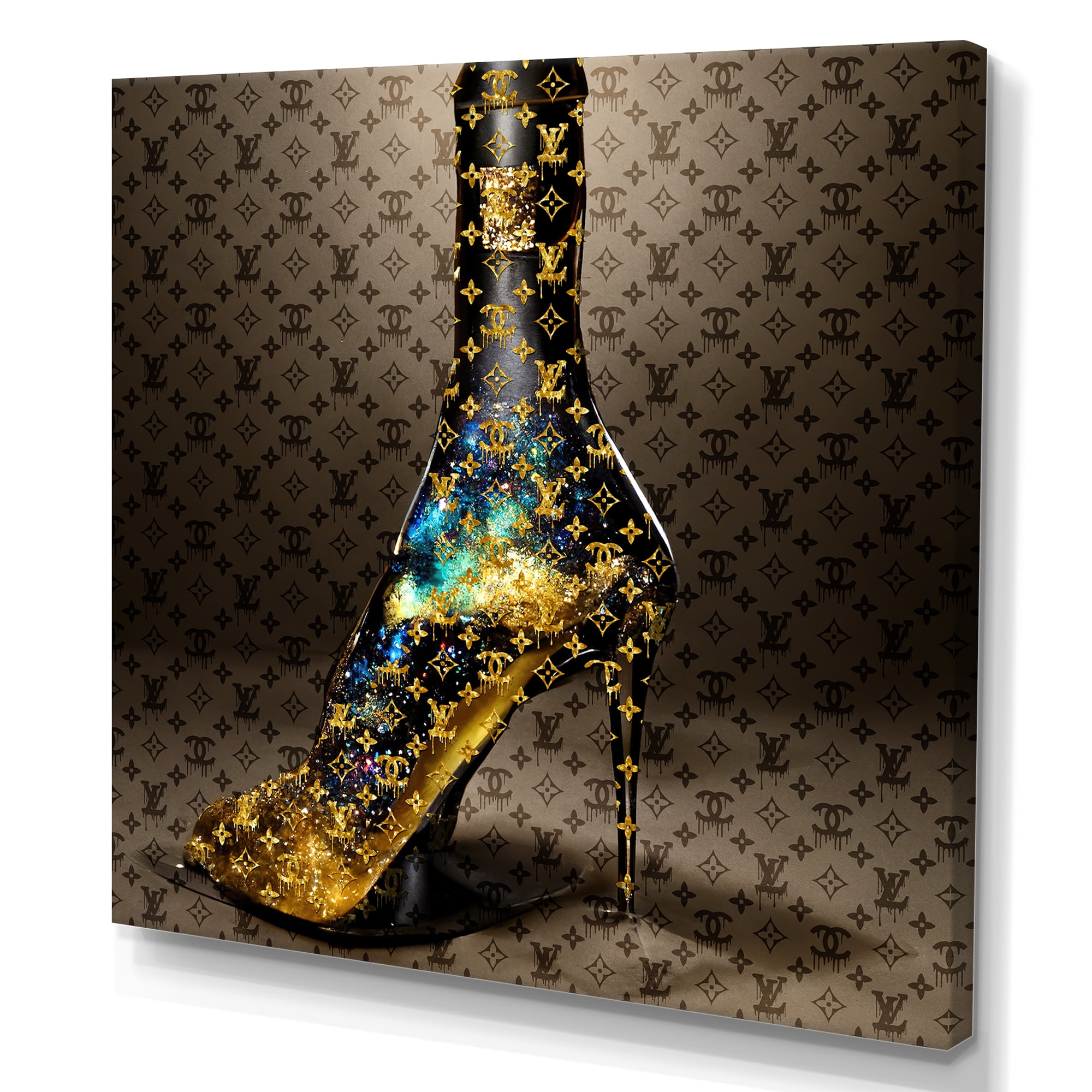 Designart Luxurious Stilettos V Canvas Wall Art