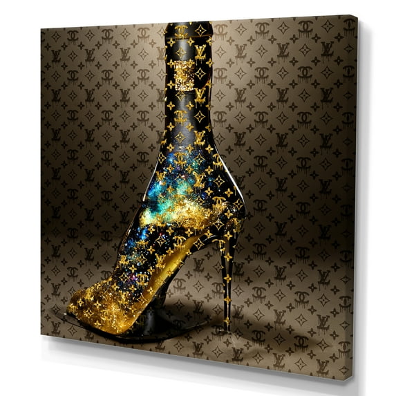 Designart Luxurious Stilettos V Canvas Wall Art