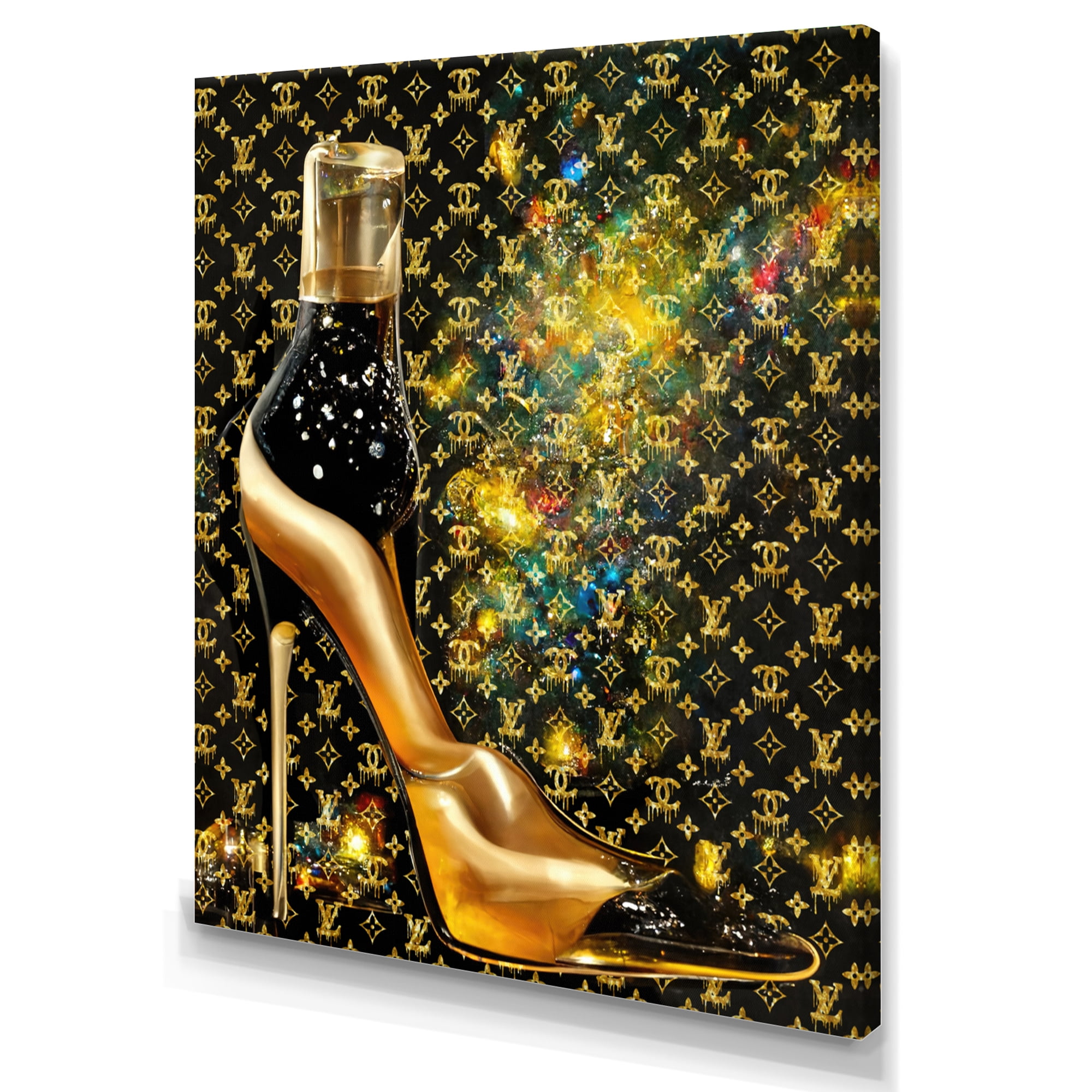Designart Luxurious Stilettos VI Canvas Wall Art