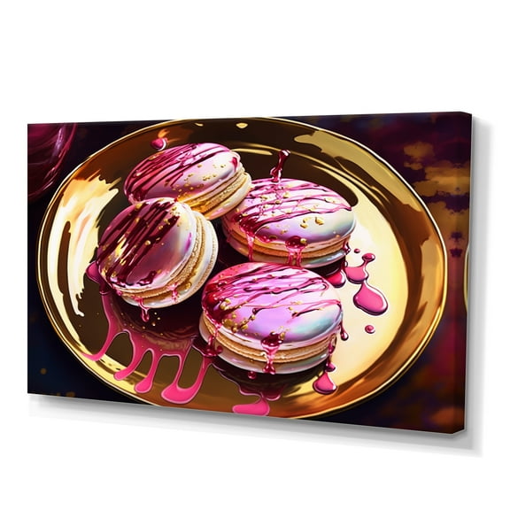 Designart Macarons I Canvas Wall Art