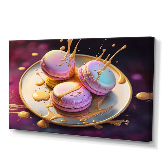 Designart Macarons II Canvas Wall Art