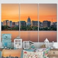 thumbnail image 1 of Designart "Madison Wisconsin Skyline Cityscape Charm" Cityscapes Wall Art Prints Set, 1 of 5