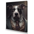 thumbnail image 1 of Designart Mafia Pitbull I Canvas Wall Art, 1 of 5