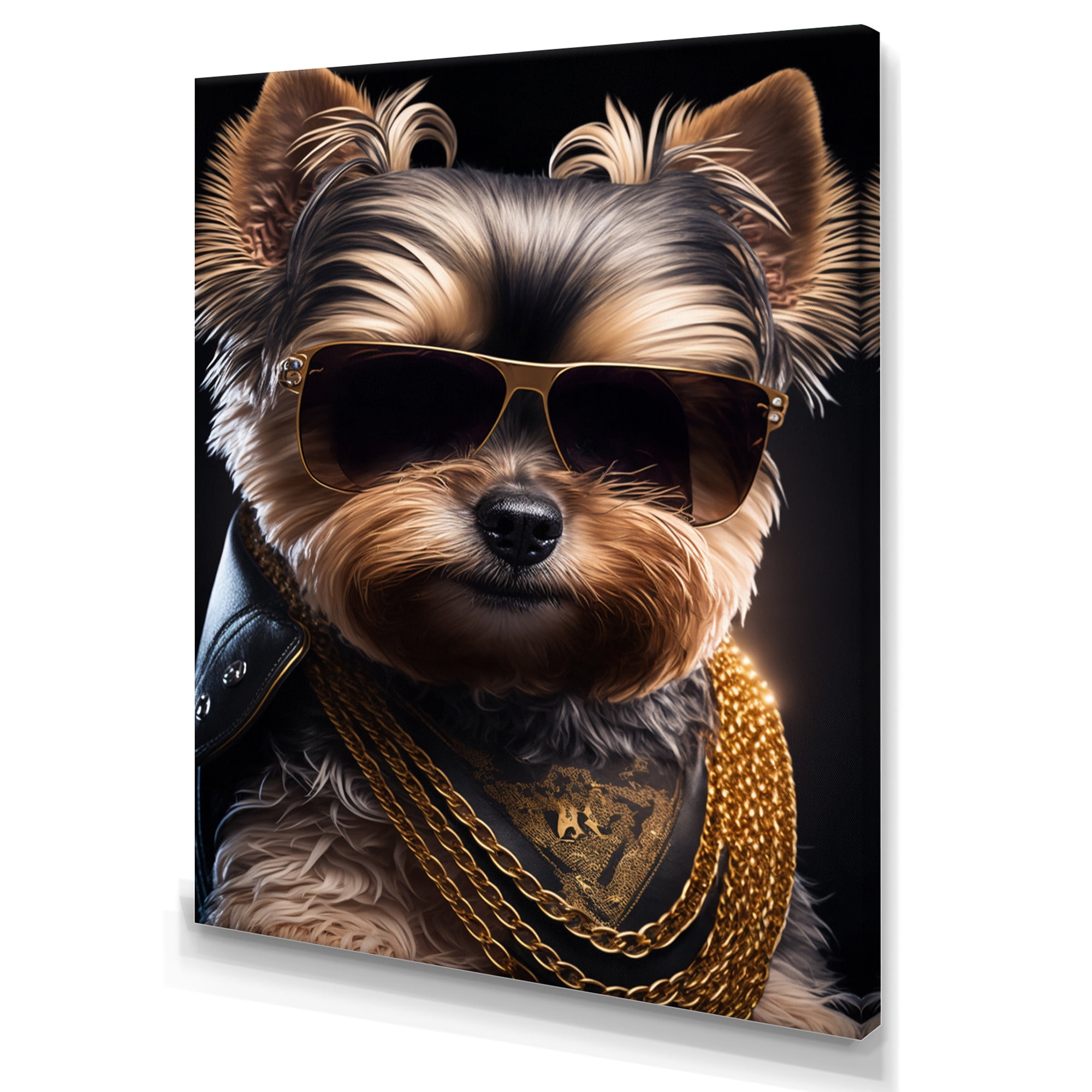 Designart Mafia Yorkshire Canvas Wall Art