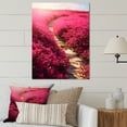 thumbnail image 1 of Designart "Magenta Floral Essence V" Floral Metal Wall Decor, 1 of 5