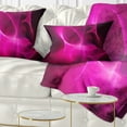 thumbnail image 1 of Designart Magenta Fractal Desktop - Abstract Throw Pillow - 12x20, 1 of 5