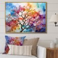 thumbnail image 1 of Designart "Magical Oak In Vivid Colors I" Tree Oak Floater Framed Wall Art Prints, 1 of 5