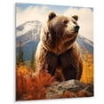 thumbnail image 1 of Designart "Majestic Canadian Wildlife I" Animals Metal Wall Art Prints, 1 of 5