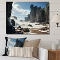 thumbnail image 1 of Designart "Majestic Cliffs in the Dominican" Landscapes Canvas Print, 1 of 5