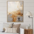 thumbnail image 1 of Designart "Majestic Grasslands Of The Prairies I" Prairies Floater Framed Wall Art Living Room, 1 of 5