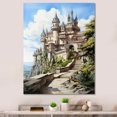 thumbnail image 1 of Designart "Majestic Guardians of Fortresses V" Cityscapes Wall Decor, 1 of 5