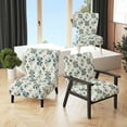 thumbnail image 1 of Designart "Maltese Mosaic" Upholstered Damask Accent Chair and Bohemian & Eclectic Arm Chair - Multiple Color & Pattern, 1 of 7