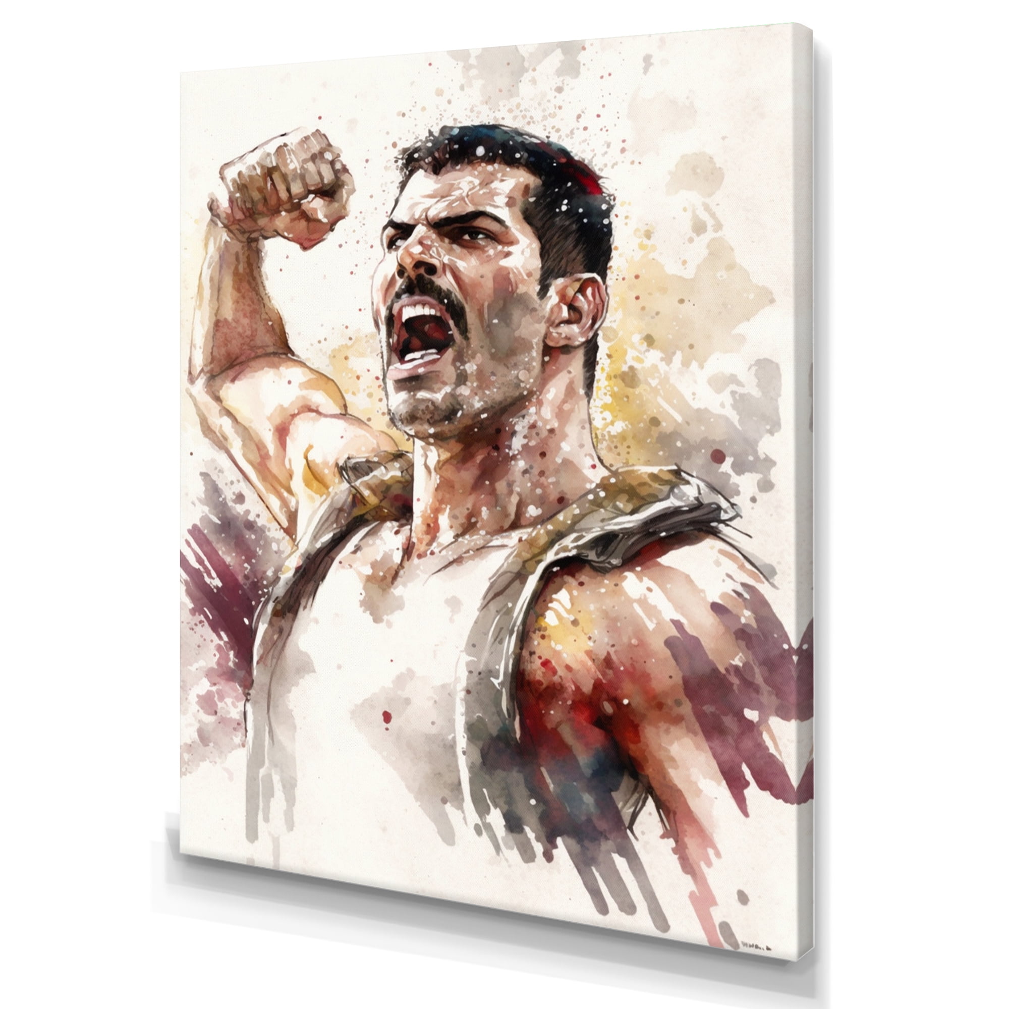 Designart Man On Stage I Canvas Wall Art