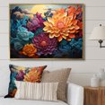 thumbnail image 1 of Designart "Mandala Sky Sian Art painting I" Asian Floater Framed Canvas Wall Art, 1 of 7