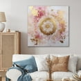 thumbnail image 1 of Designart "Mandala in Rose Gold III" Boho Mandala Metal Wall Art Prints, 1 of 5