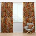 thumbnail image 1 of Designart 'Mandalas With Pattern Tile' Bohemian & Eclectic Blackout Curtain Panel, 1 of 4