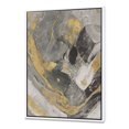thumbnail image 1 of Designart ' Marble Gold and Black II ' Modern & Contemporary Framed Canvas, 1 of 3