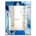 thumbnail image 1 of Designart 'Marbled Geode 11' Mid-Century Mirror - Wall Mirror, 1 of 3