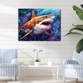 thumbnail image 1 of Designart "Marine Sanctuary II" Shark Wall Art Prints, 1 of 7