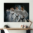 thumbnail image 1 of Designart "Martial Arts Training Studio I" Martial Arts Wall Art Living Room, 1 of 7