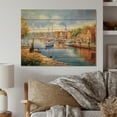 thumbnail image 1 of Designart "Maryland Bay Canal Scenery Waterfront Views" Maryland Print on Natural Pine Wood, 1 of 5