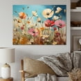 thumbnail image 1 of Designart "Meadow Bliss composition II" Modern Canvas Print, 1 of 5