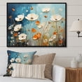 thumbnail image 1 of Designart "Meadow Bliss composition V" Modern Floater Framed Canvas Wall Art, 1 of 7