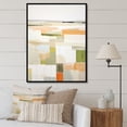 thumbnail image 1 of Designart "Meadow Modern Geometric landscapes" Abstract Floater Framed Canvas Print, 1 of 7